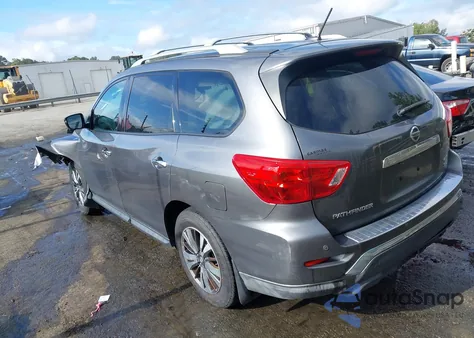 2017 Nissan Pathfinder Sl из США, поврежденный, VIN 5N1DR2MMXHC602961